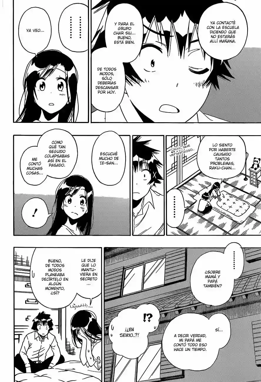 Nisekoi capítulo 147, página 15