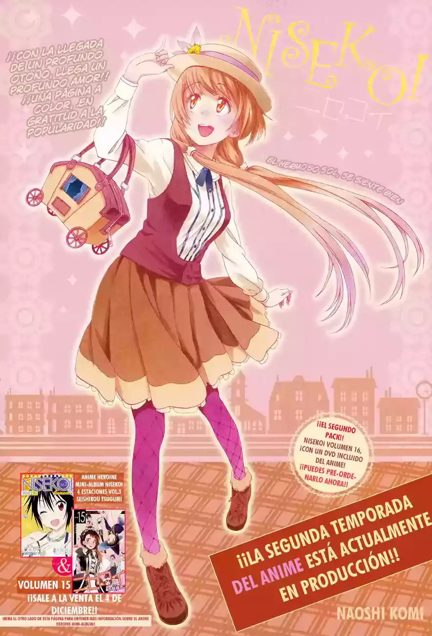 Nisekoi capítulo 148, página 5