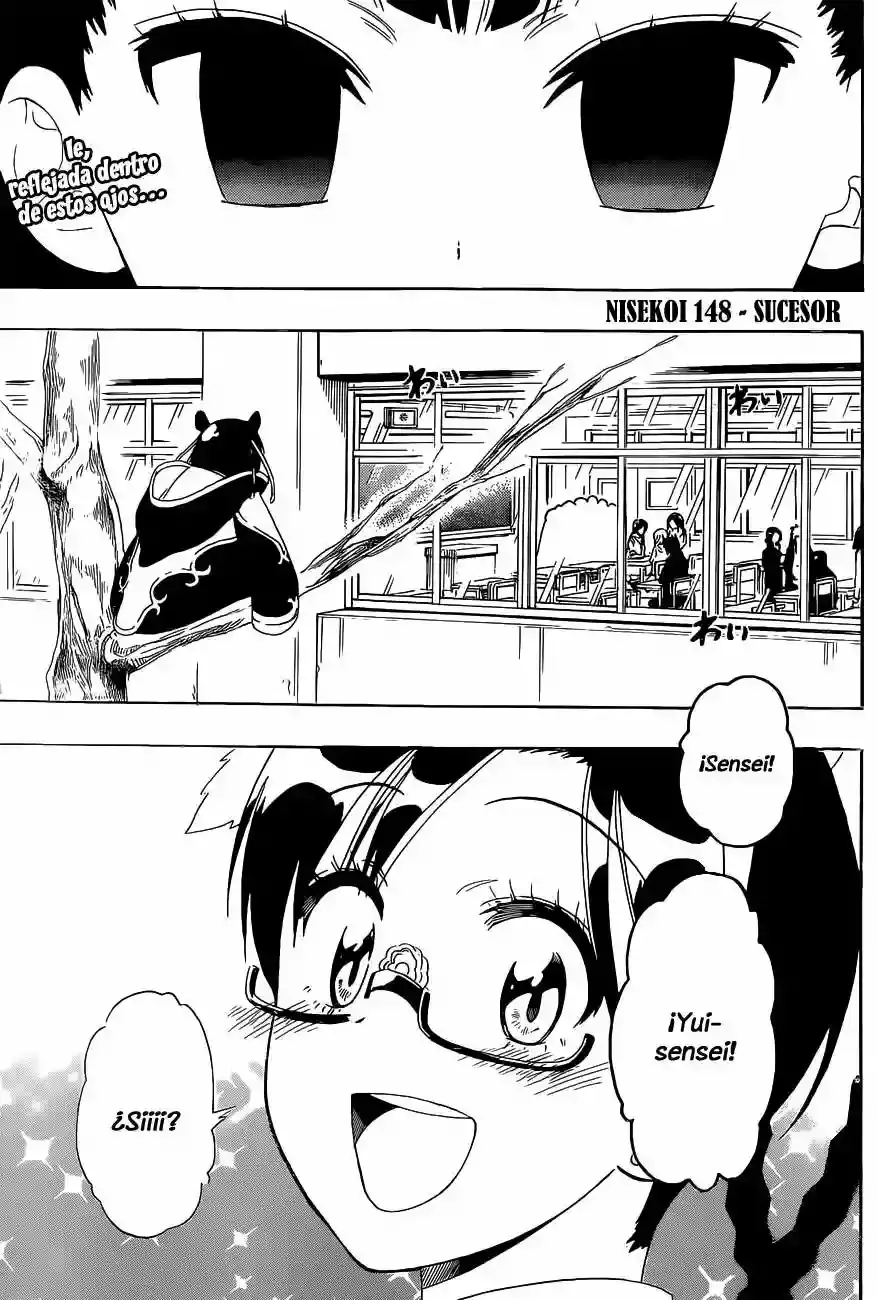 Nisekoi capítulo 148, página 7