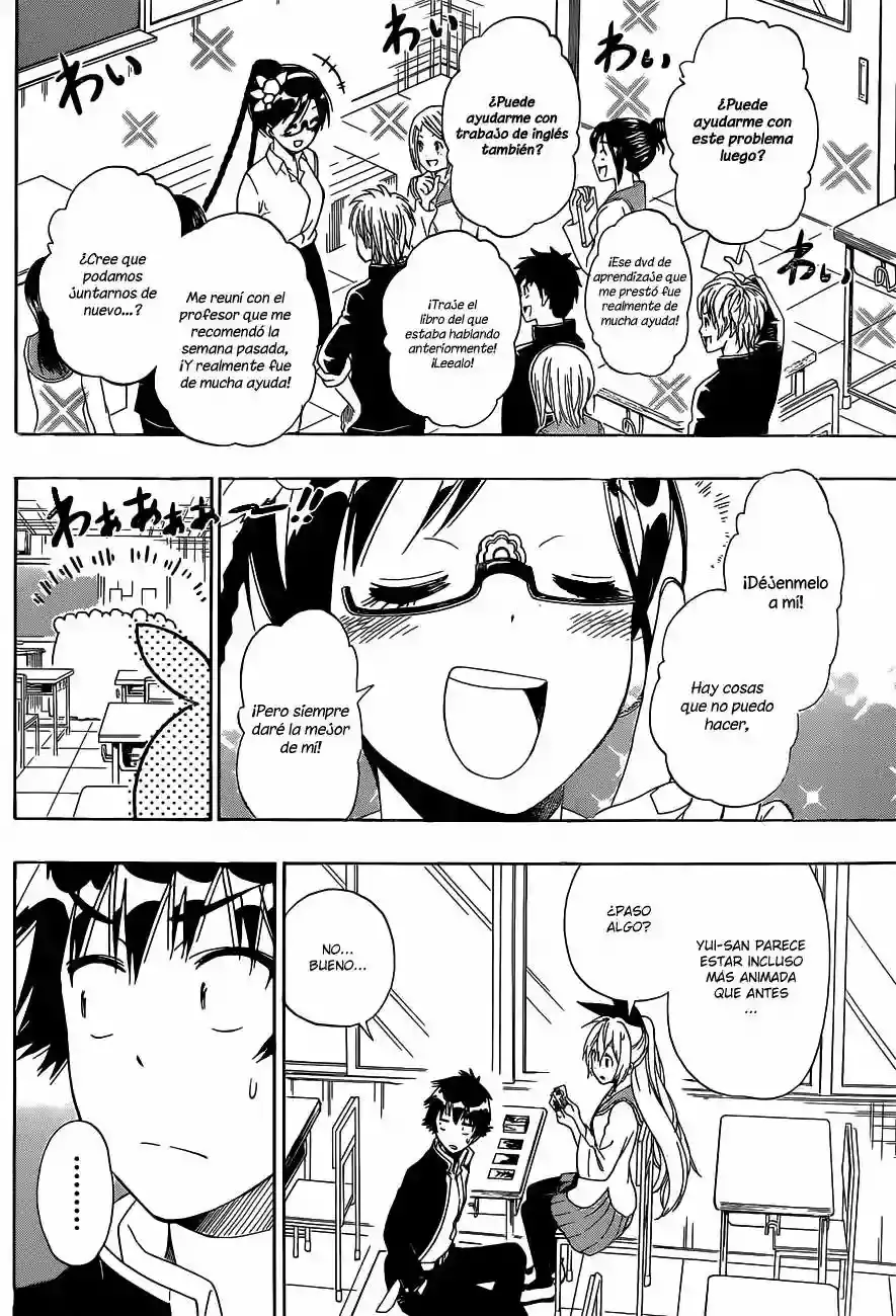 Nisekoi capítulo 148, página 8