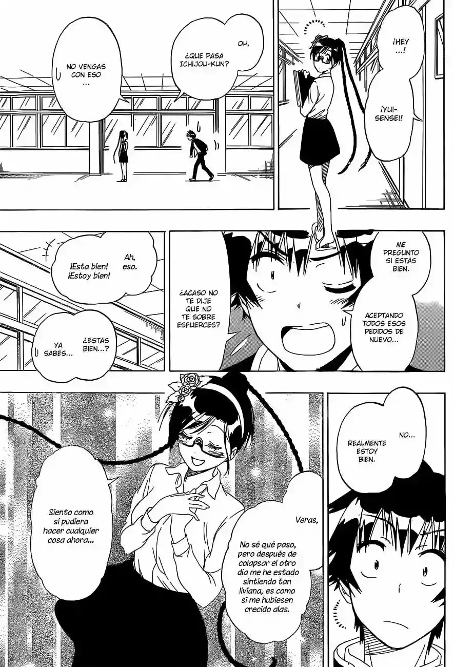 Nisekoi capítulo 148, página 9