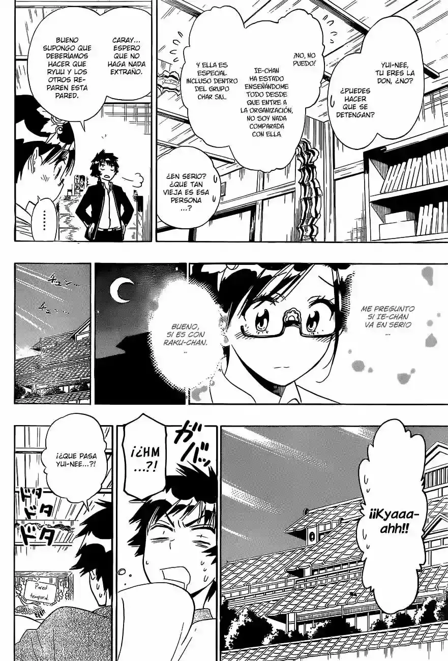 Nisekoi capítulo 148, página 18