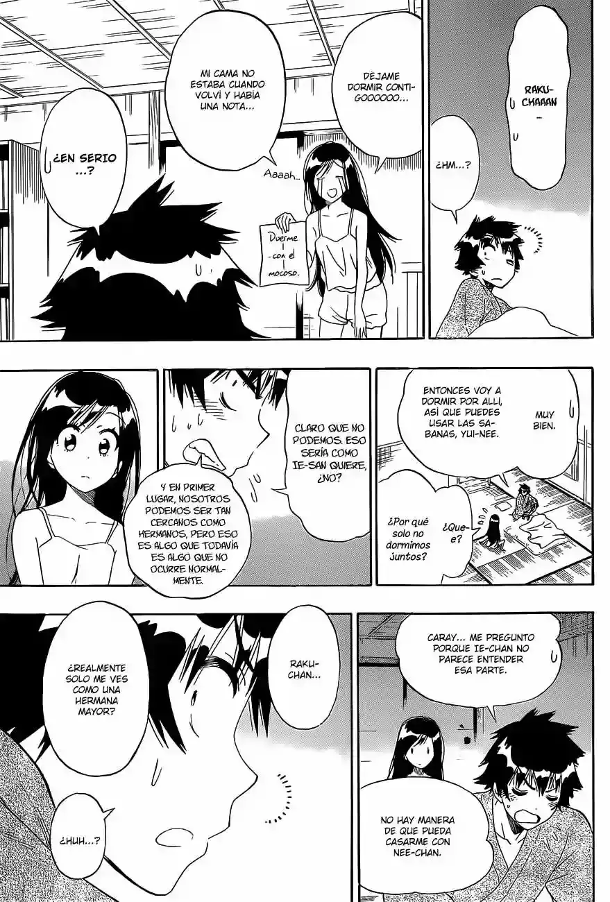 Nisekoi capítulo 148, página 23