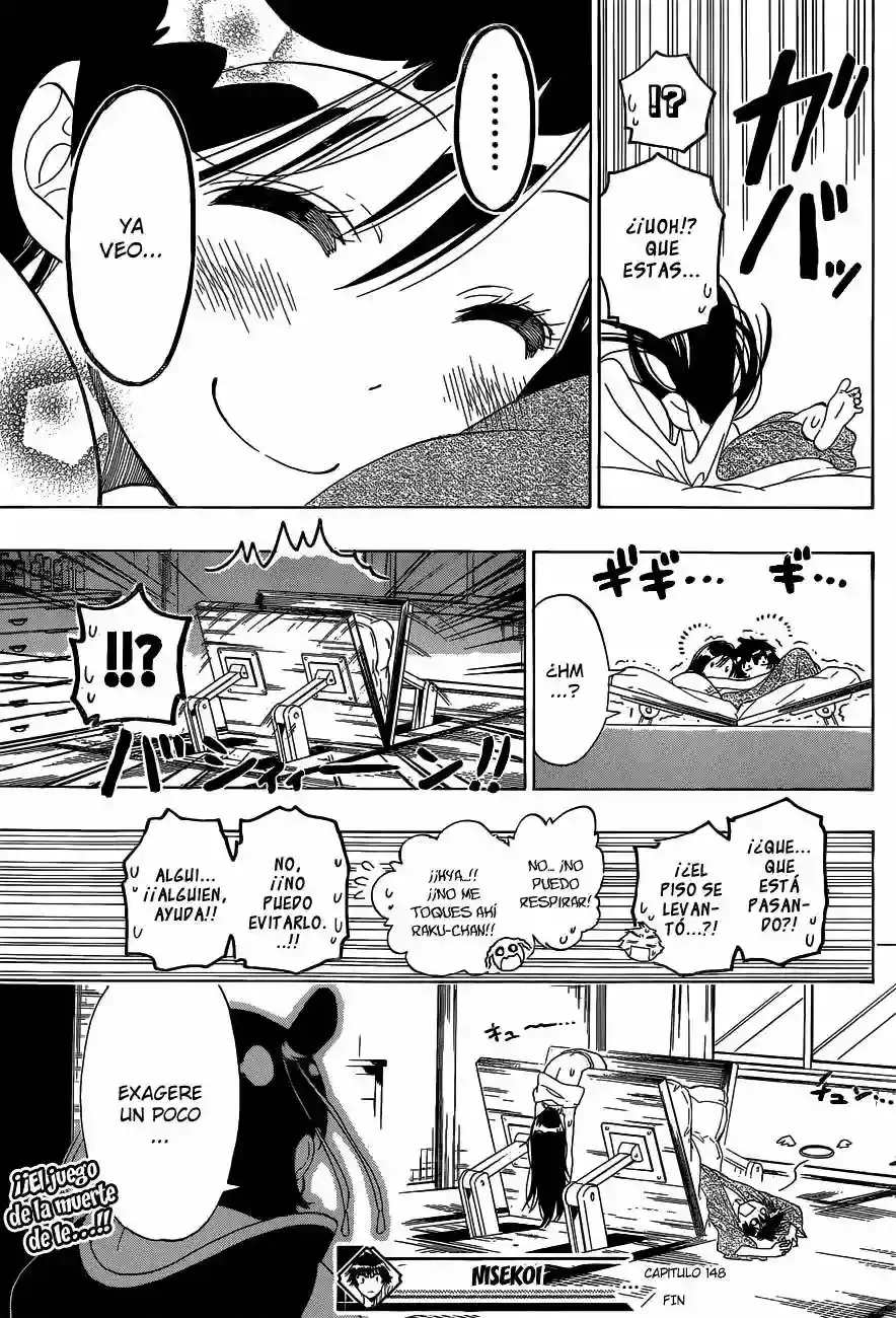 Nisekoi capítulo 148, página 25