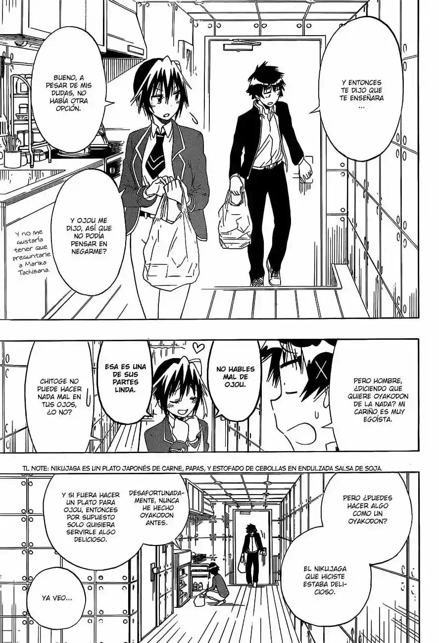 Nisekoi capítulo 149, página 7