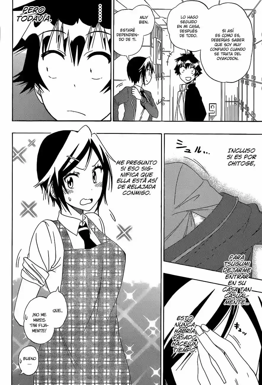 Nisekoi capítulo 149, página 8