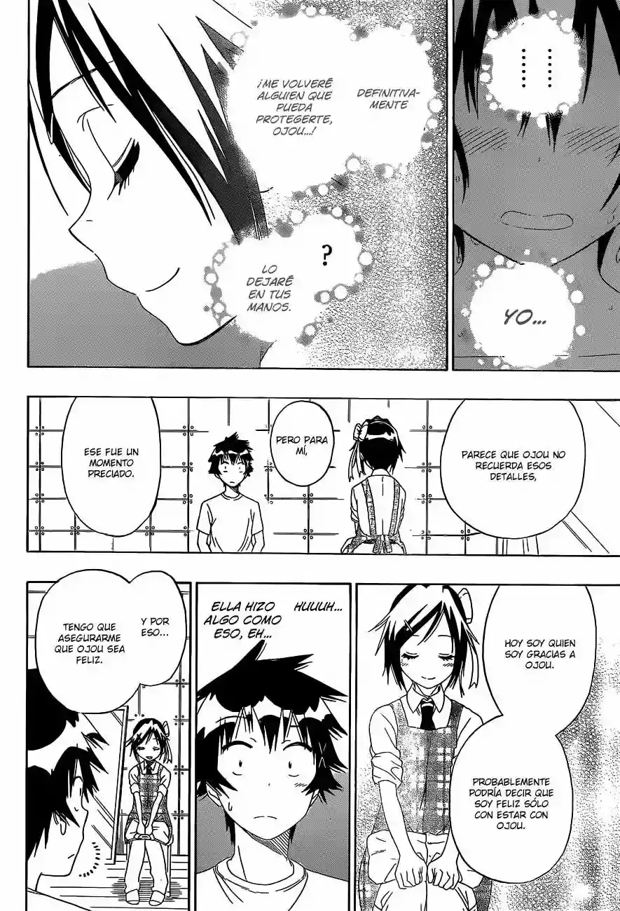 Nisekoi capítulo 149, página 18
