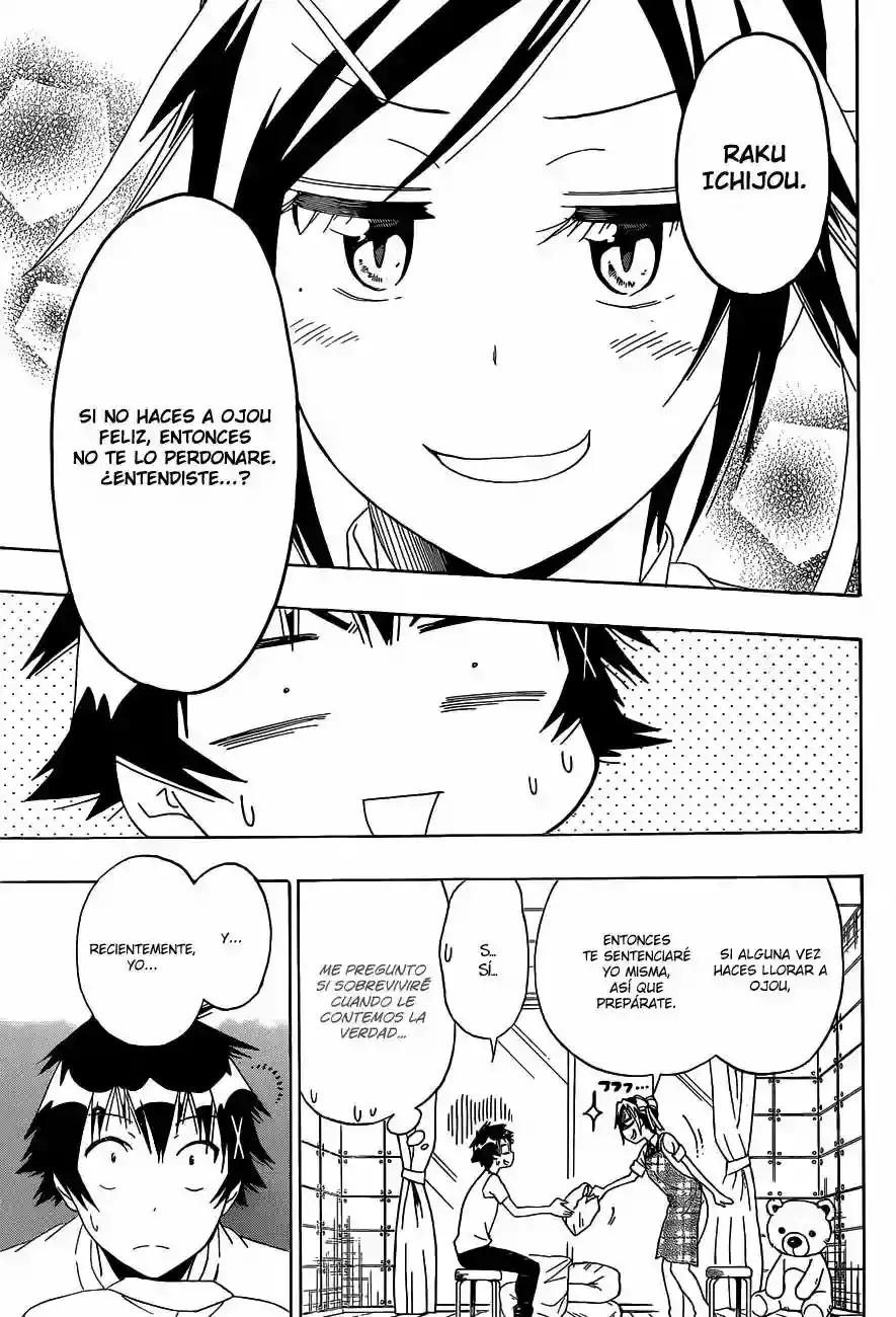 Nisekoi capítulo 149, página 19