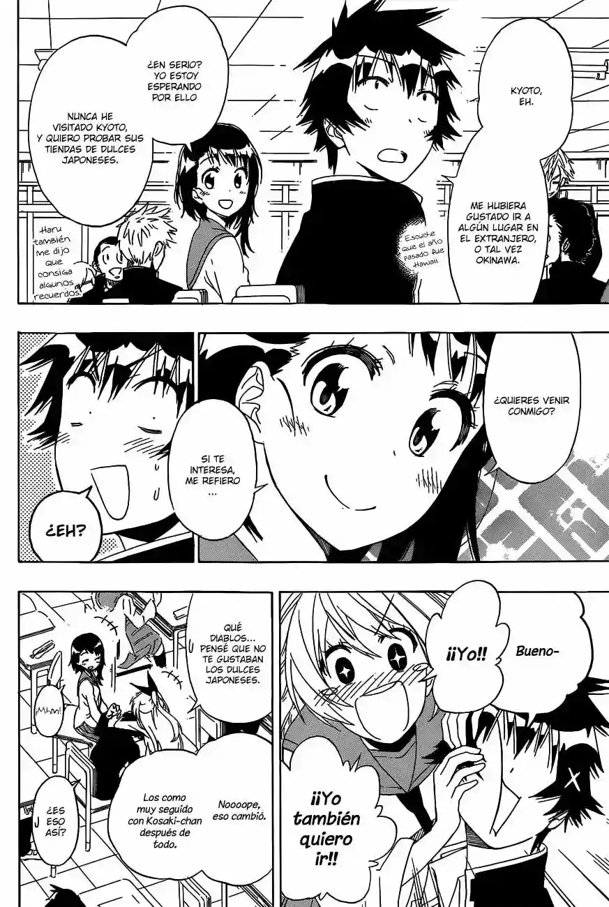 Nisekoi capítulo 150, página 9