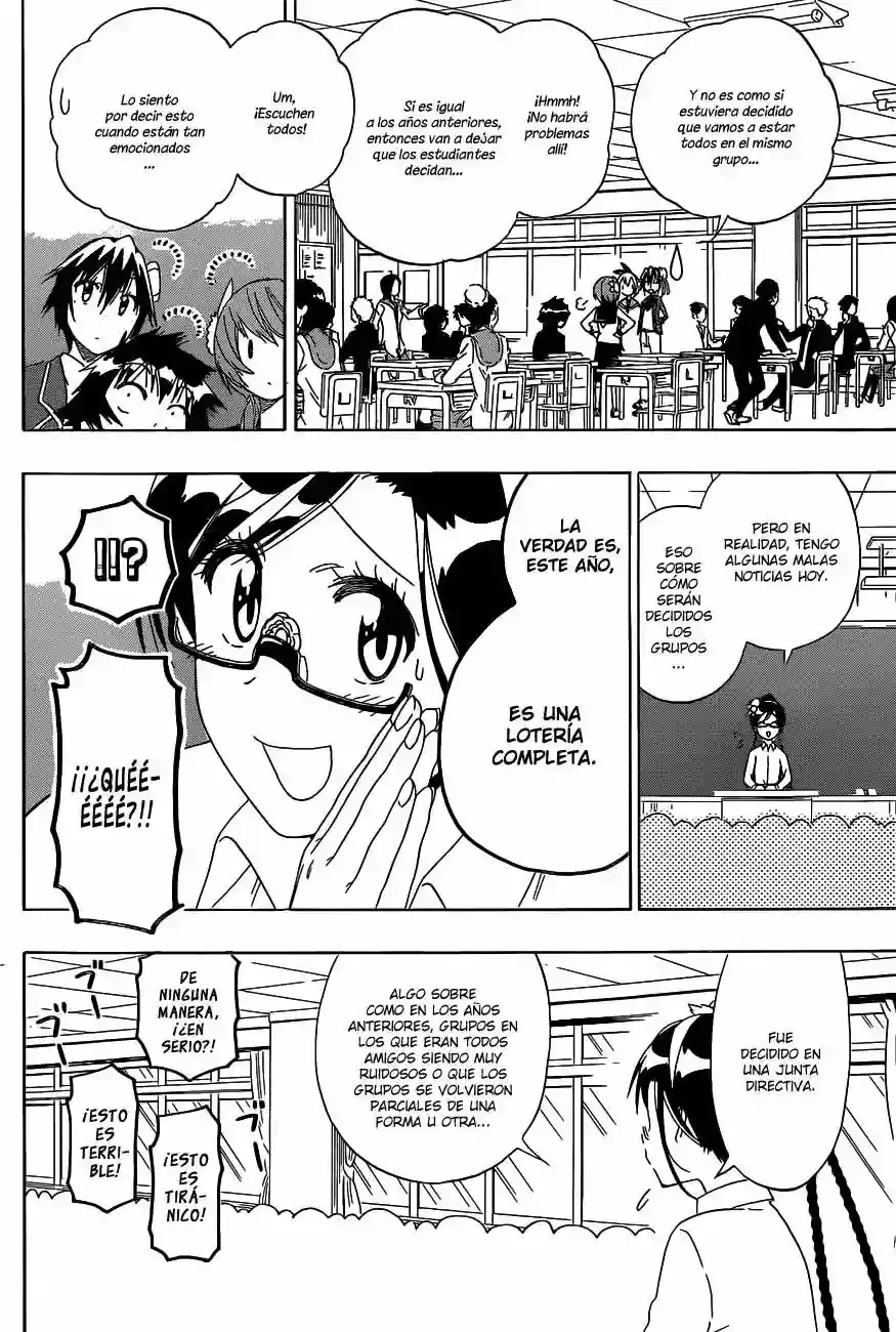 Nisekoi capítulo 150, página 13