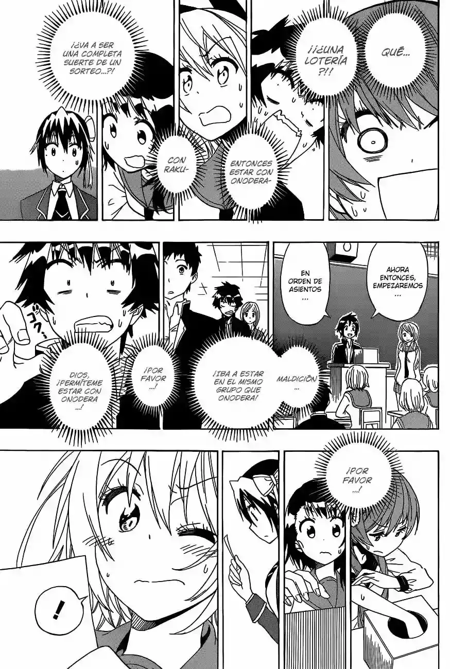Nisekoi capítulo 150, página 14
