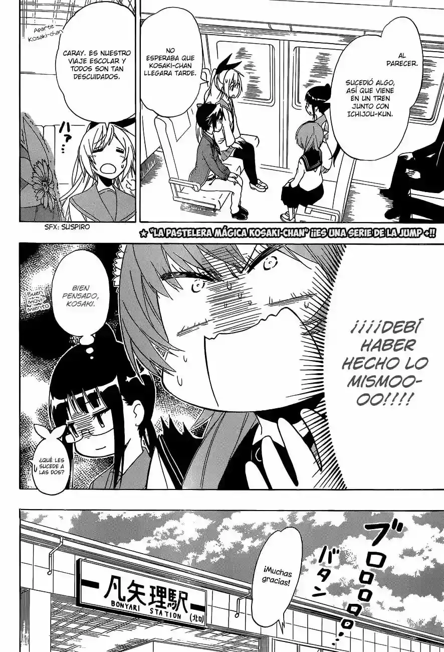 Nisekoi capítulo 151, página 6