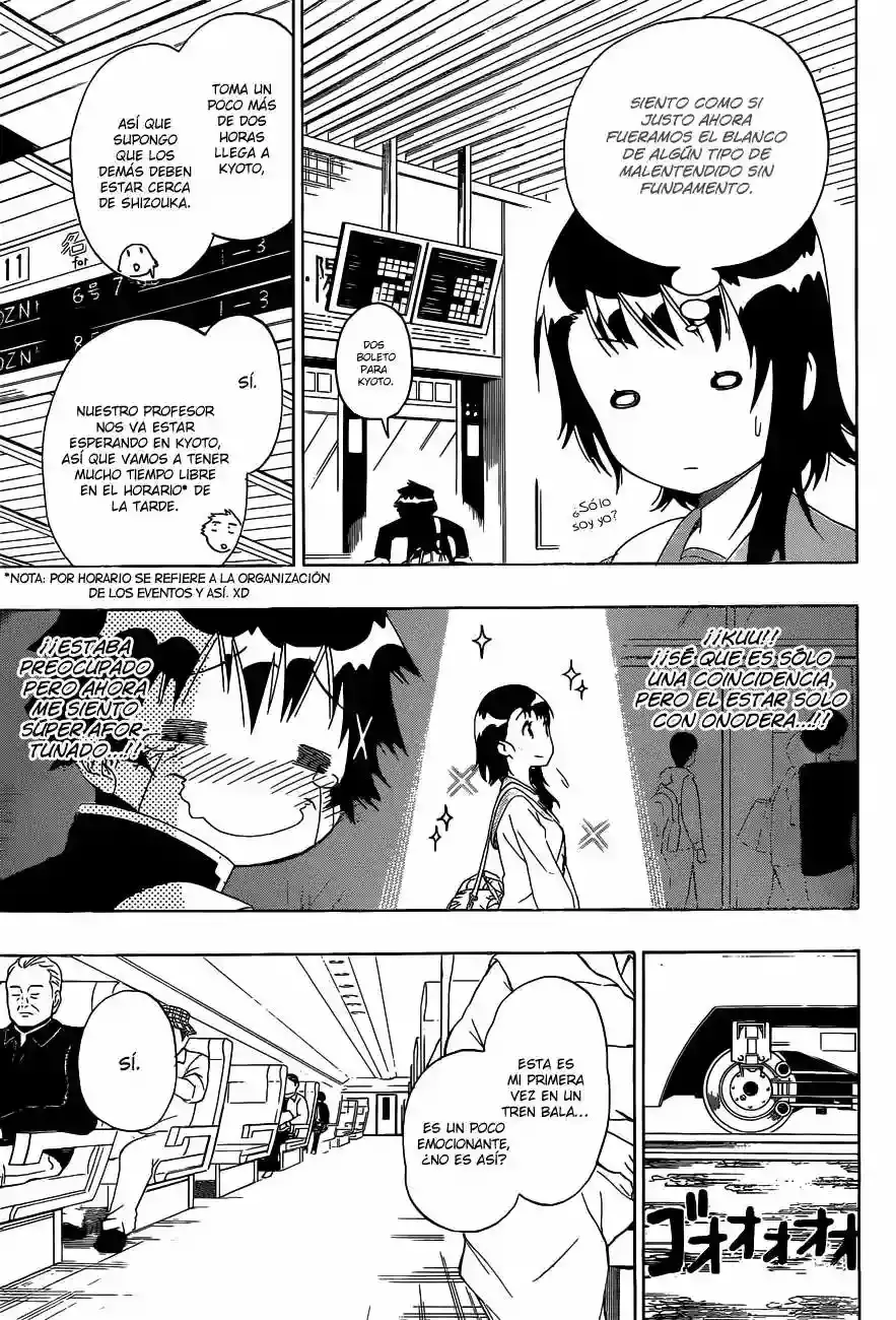 Nisekoi capítulo 151, página 7