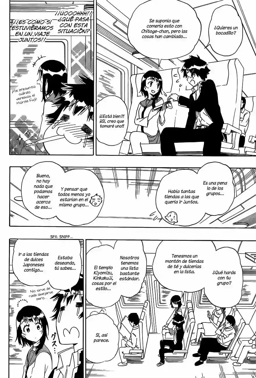 Nisekoi capítulo 151, página 8
