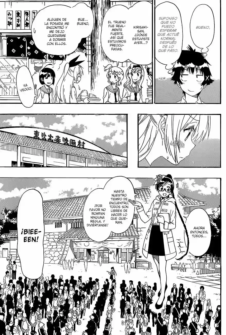 Nisekoi capítulo 152, página 20