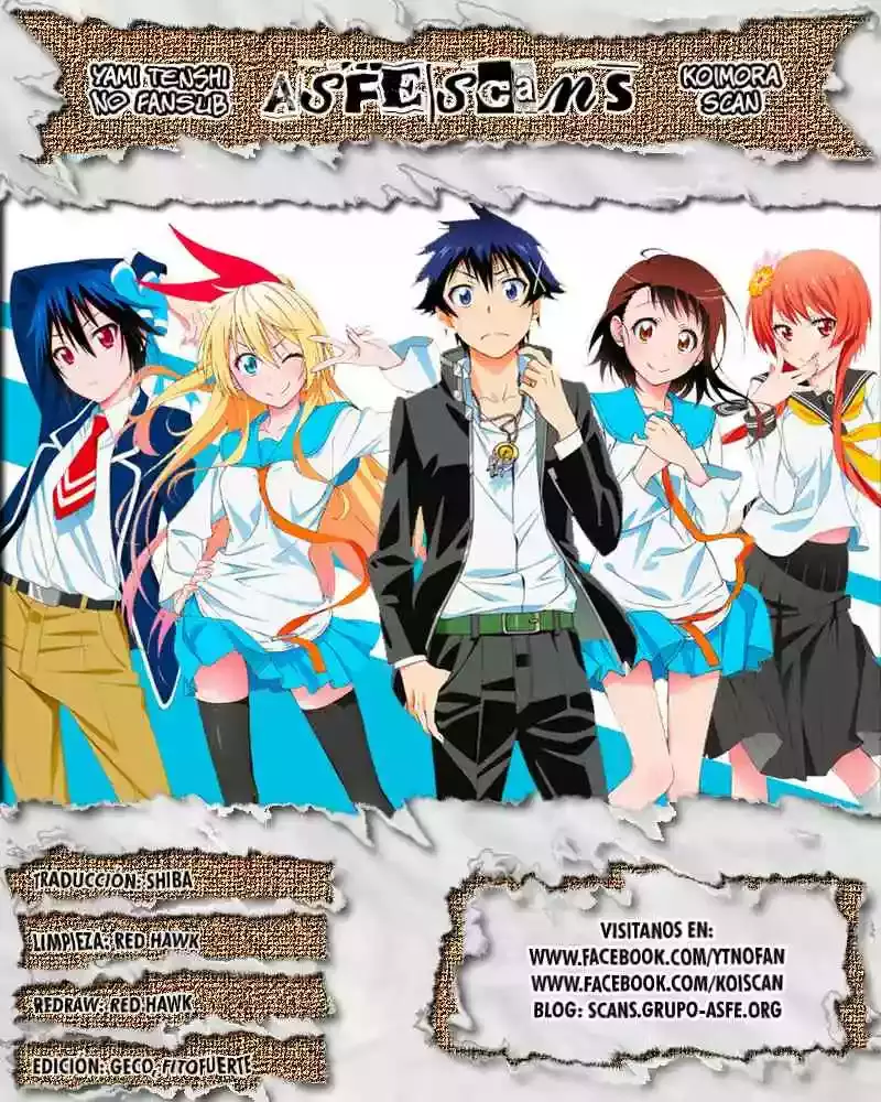 Nisekoi capítulo 153, página 1