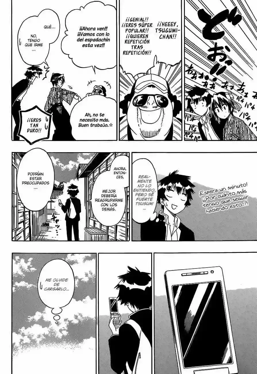 Nisekoi capítulo 153, página 19
