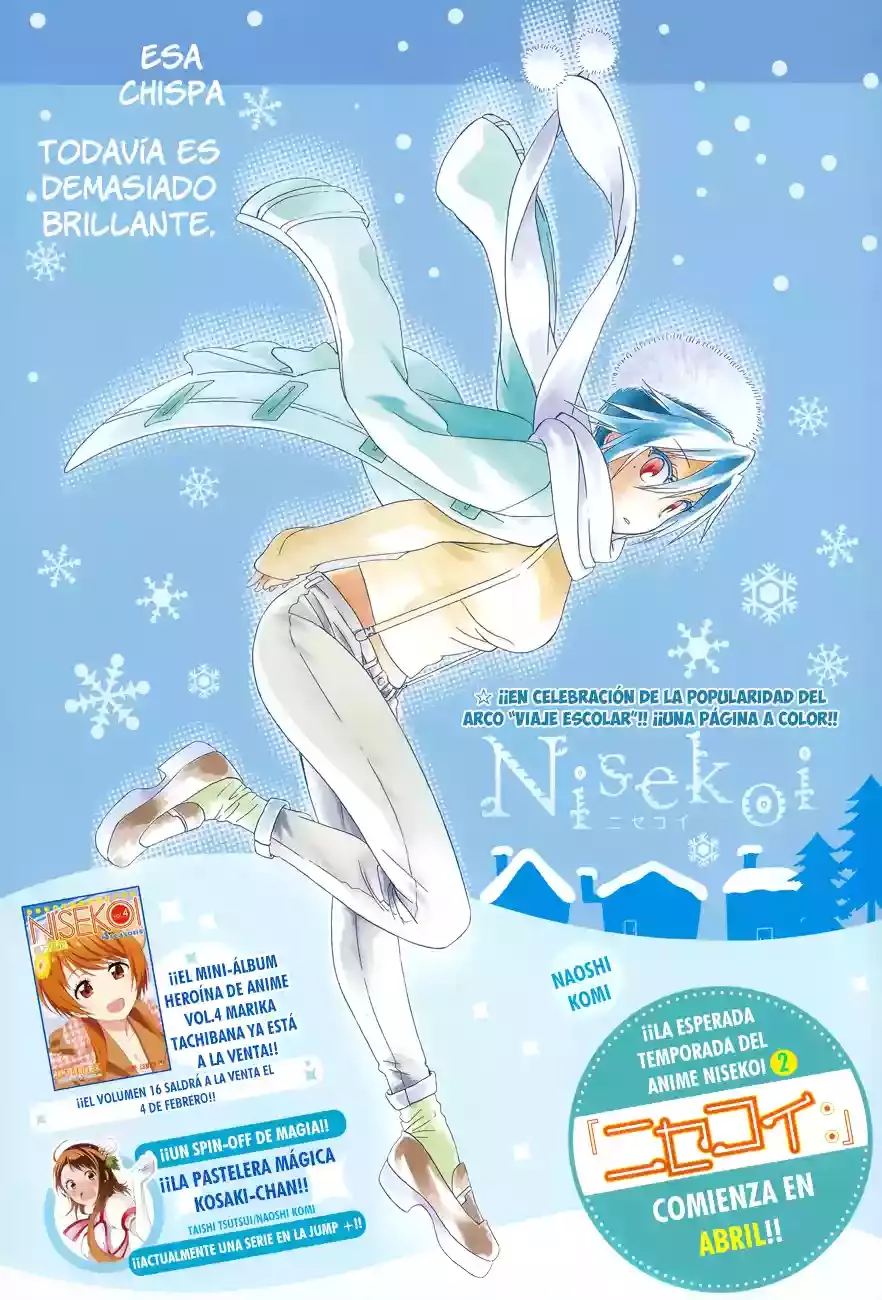 Nisekoi capítulo 154, página 5