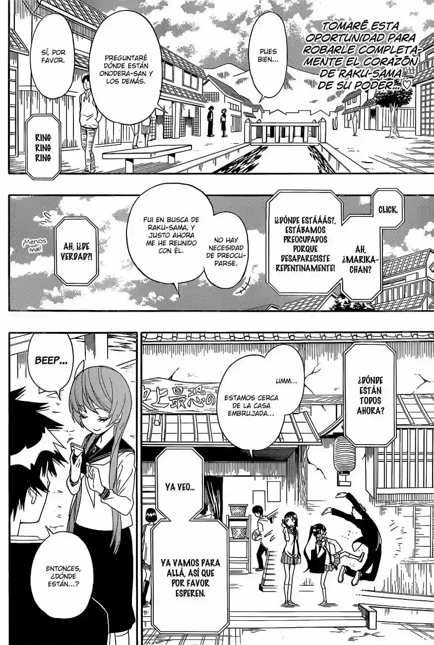 Nisekoi capítulo 154, página 10