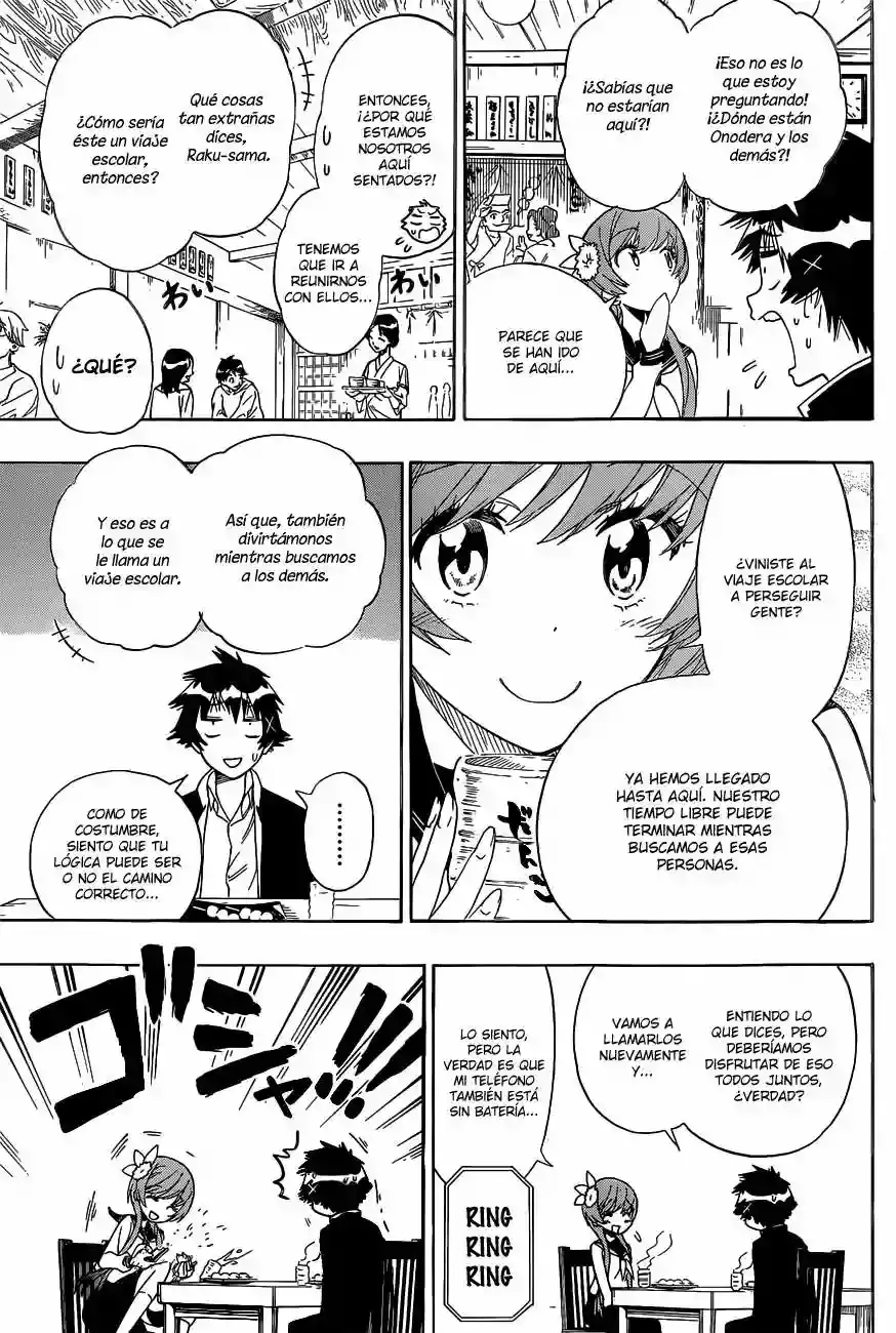 Nisekoi capítulo 154, página 13