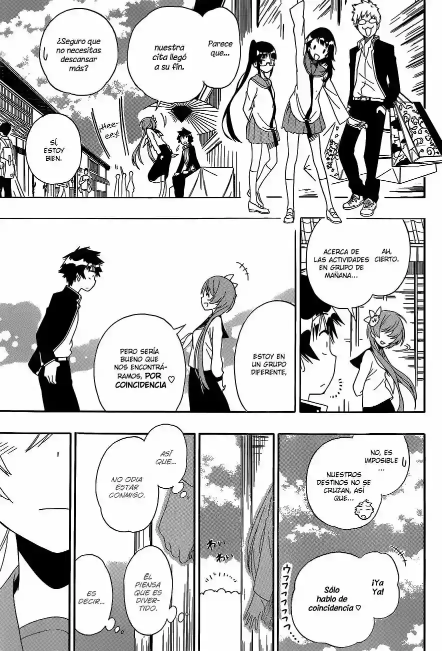 Nisekoi capítulo 154, página 21