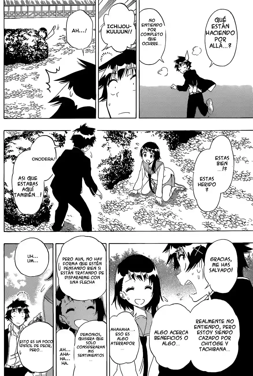 Nisekoi capítulo 155, página 17
