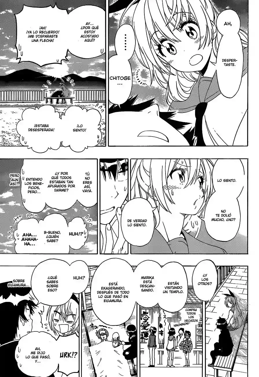 Nisekoi capítulo 156, página 15