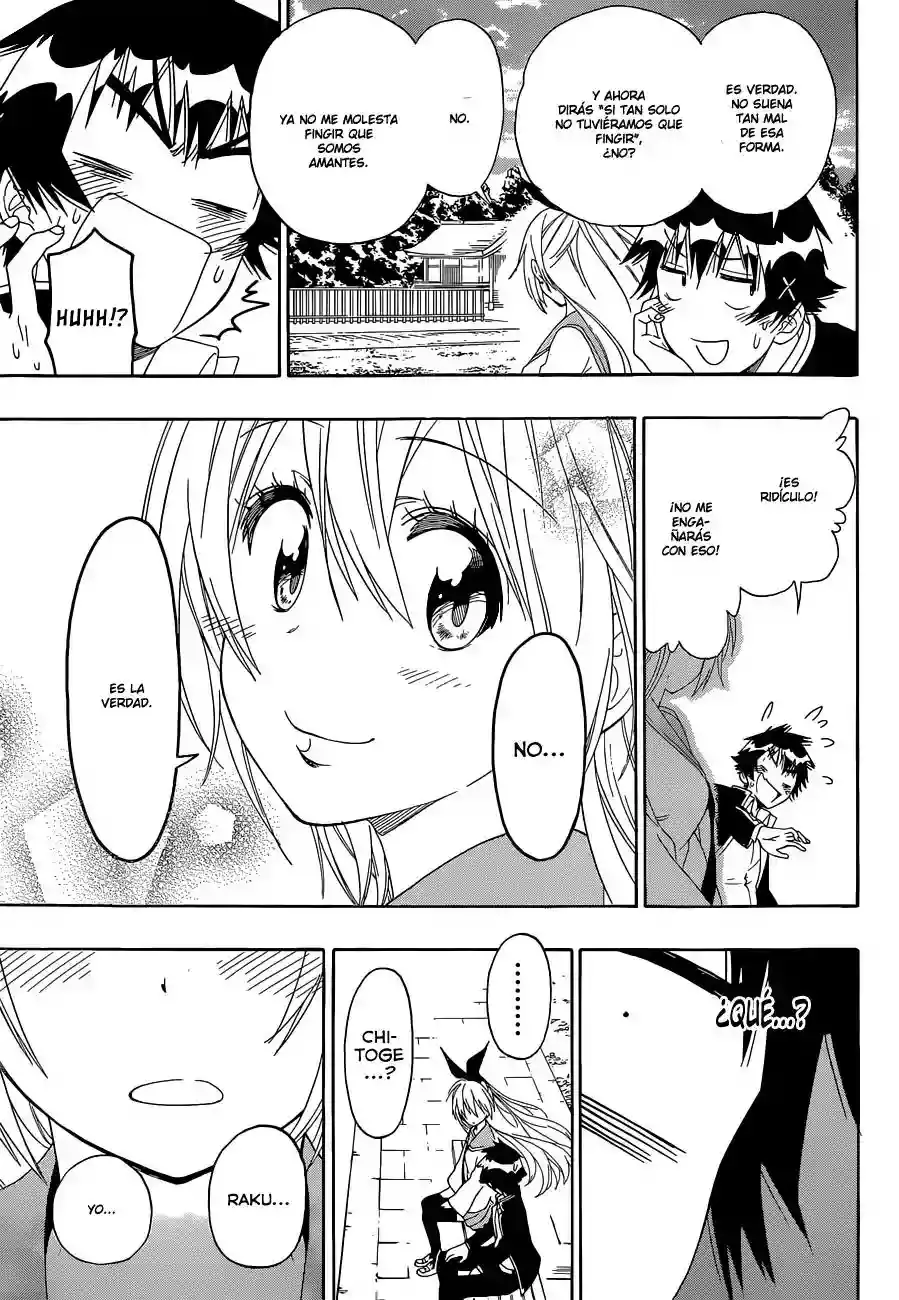 Nisekoi capítulo 156, página 17
