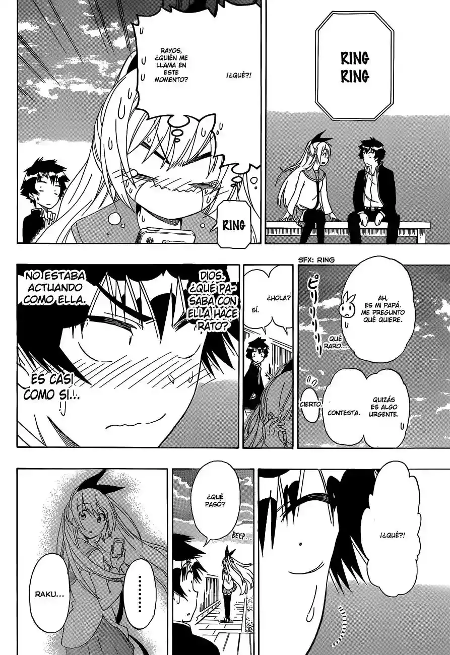 Nisekoi capítulo 156, página 18