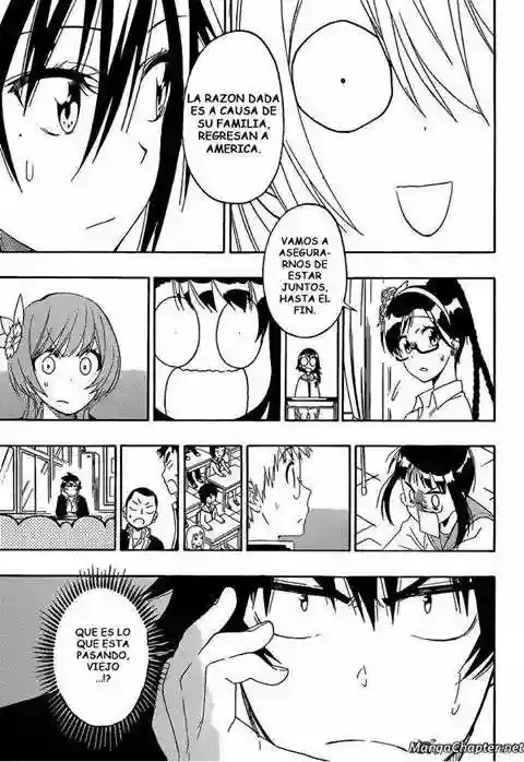 Nisekoi capítulo 157, página 4