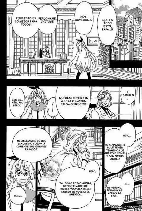Nisekoi capítulo 157, página 7
