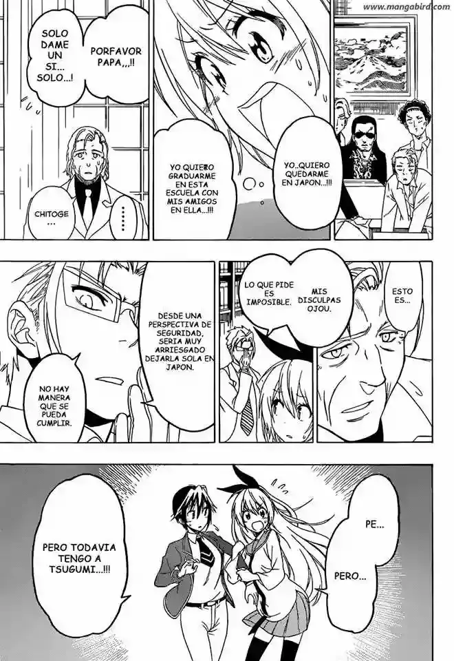 Nisekoi capítulo 157, página 18