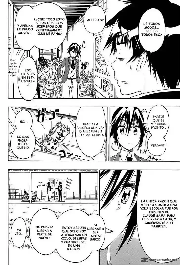 Nisekoi capítulo 158, página 7