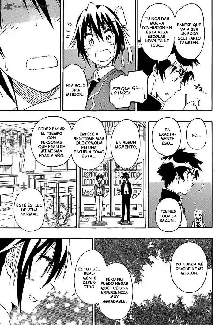 Nisekoi capítulo 158, página 8