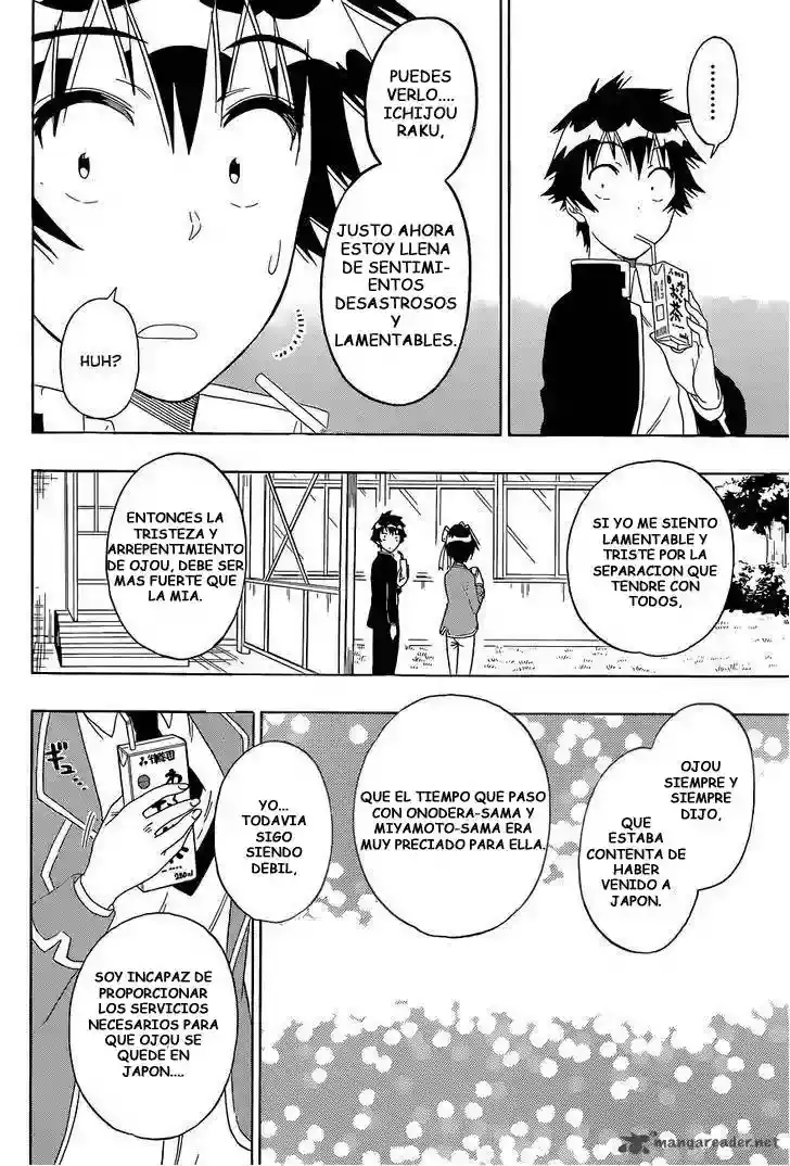 Nisekoi capítulo 158, página 9