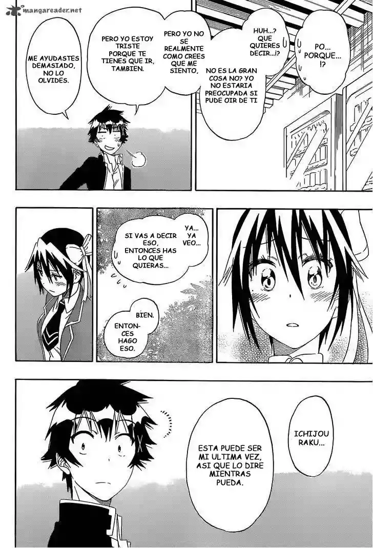 Nisekoi capítulo 158, página 11