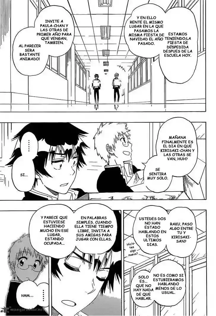 Nisekoi capítulo 158, página 18
