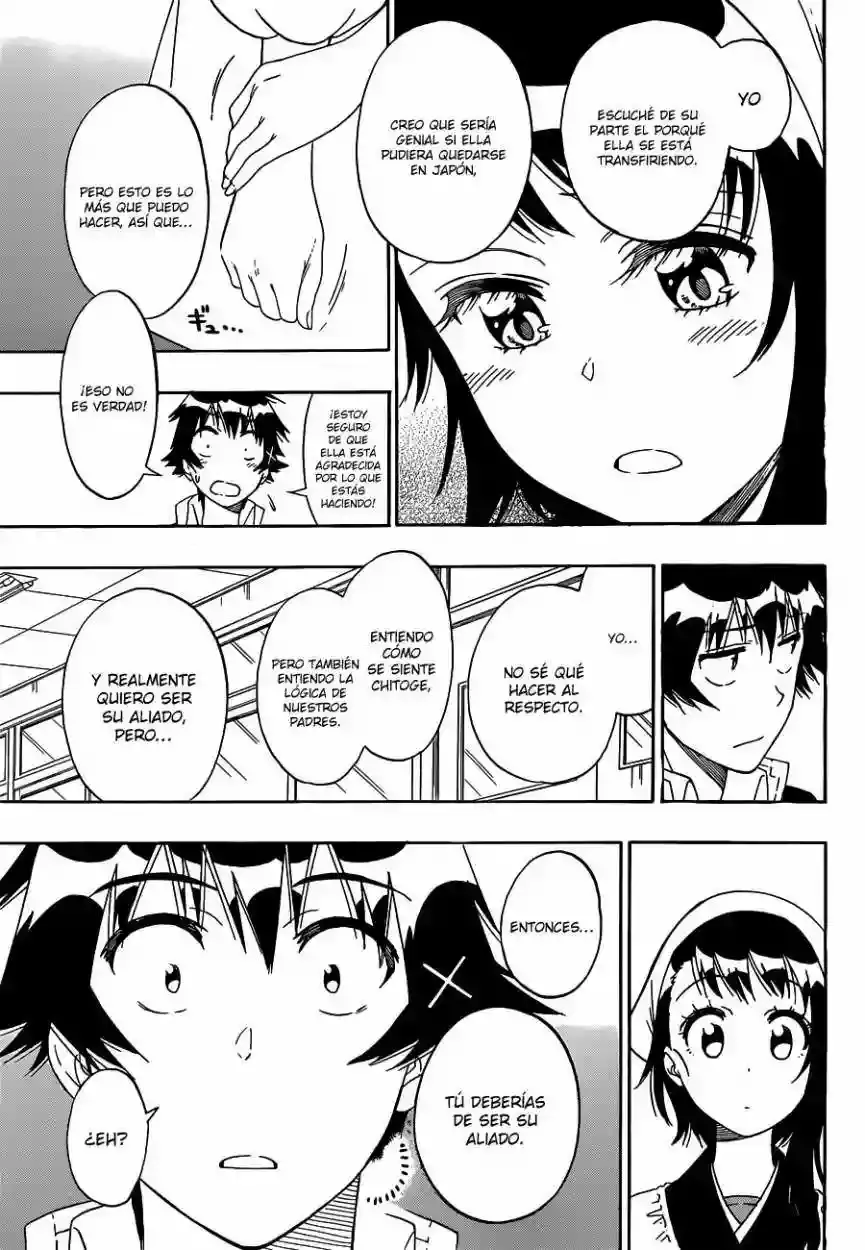 Nisekoi capítulo 159, página 10