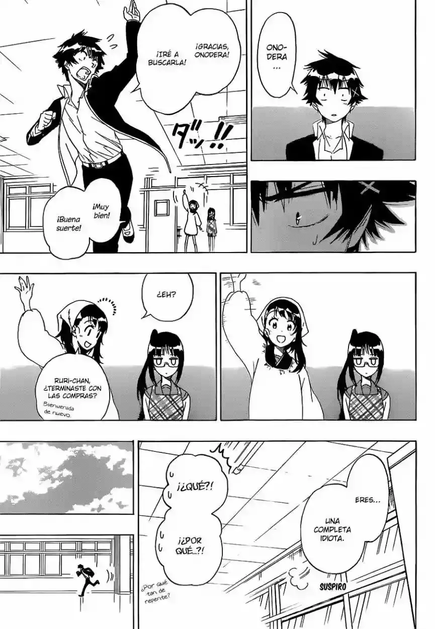 Nisekoi capítulo 159, página 12
