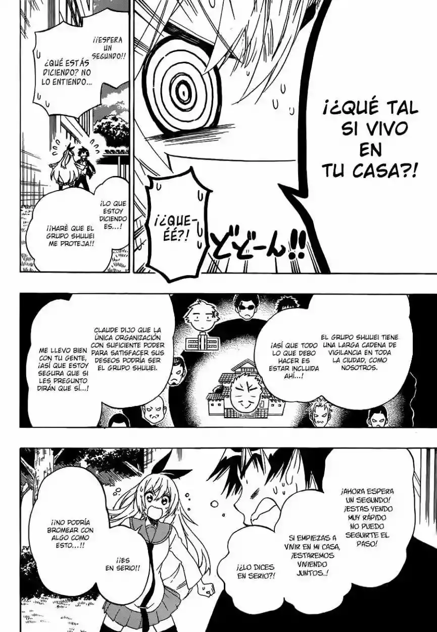 Nisekoi capítulo 159, página 15