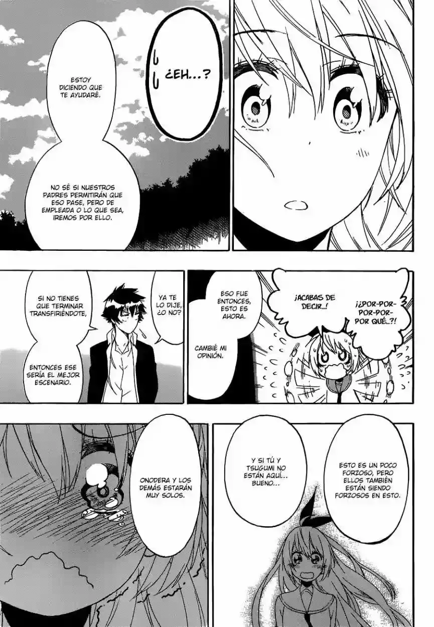 Nisekoi capítulo 159, página 18
