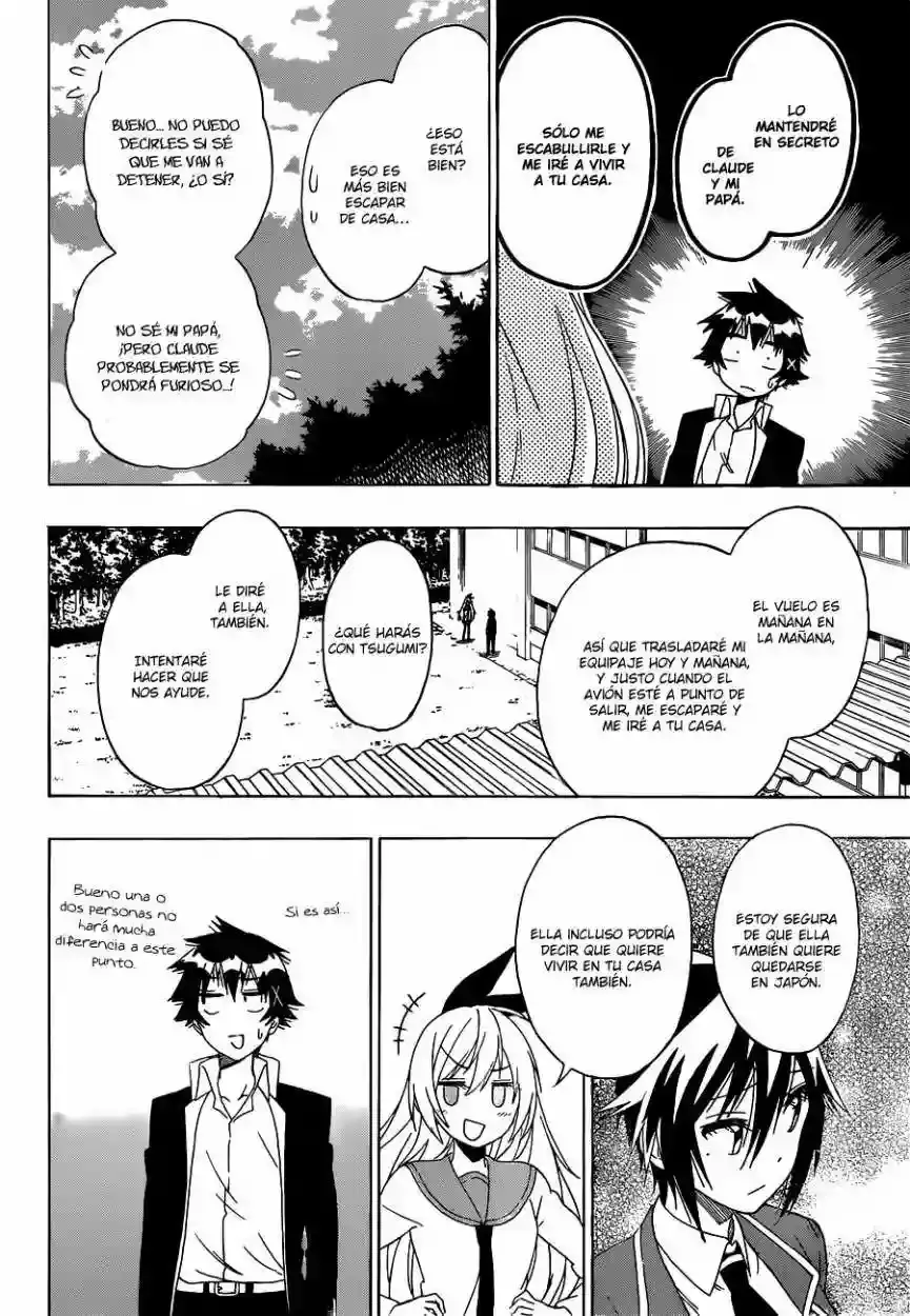 Nisekoi capítulo 159, página 21