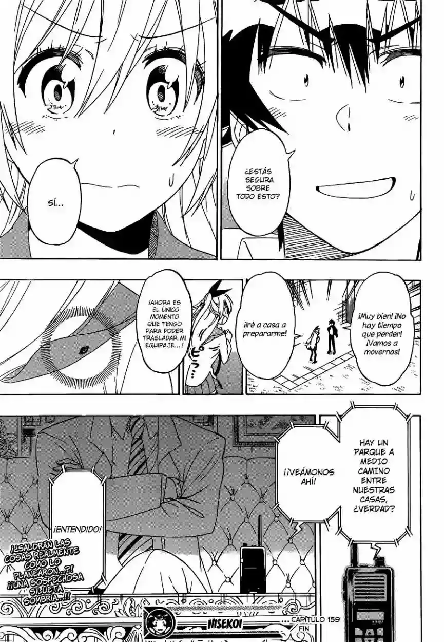 Nisekoi capítulo 159, página 22