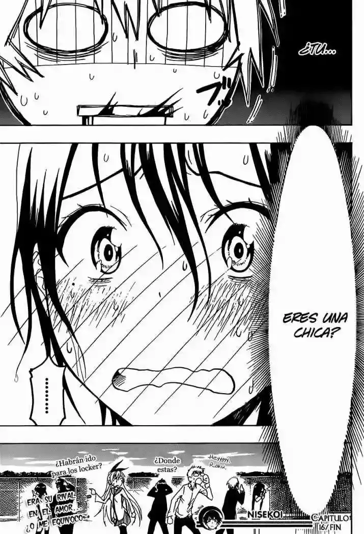 Nisekoi capítulo 16, página 20