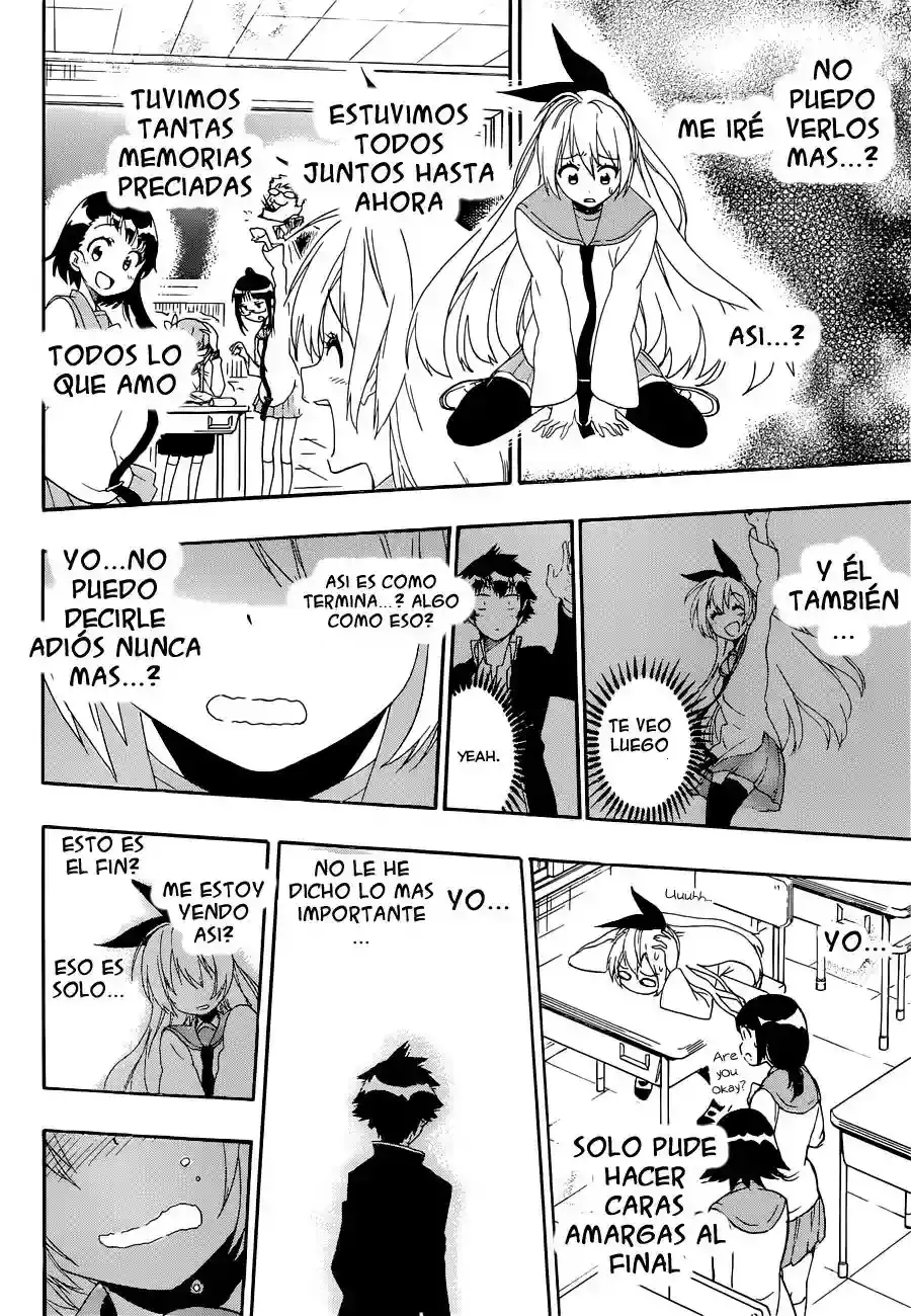 Nisekoi capítulo 160, página 17