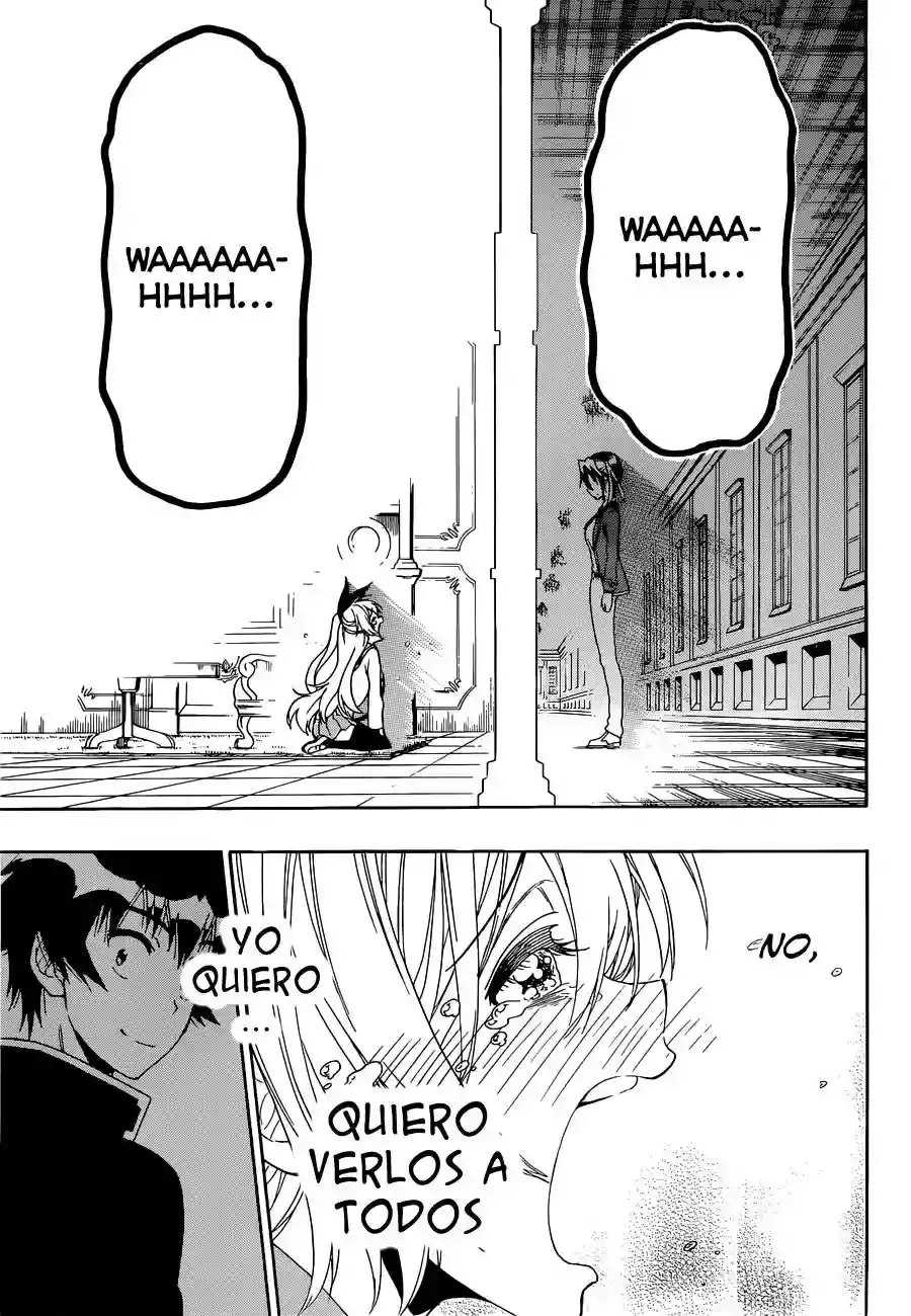 Nisekoi capítulo 160, página 18