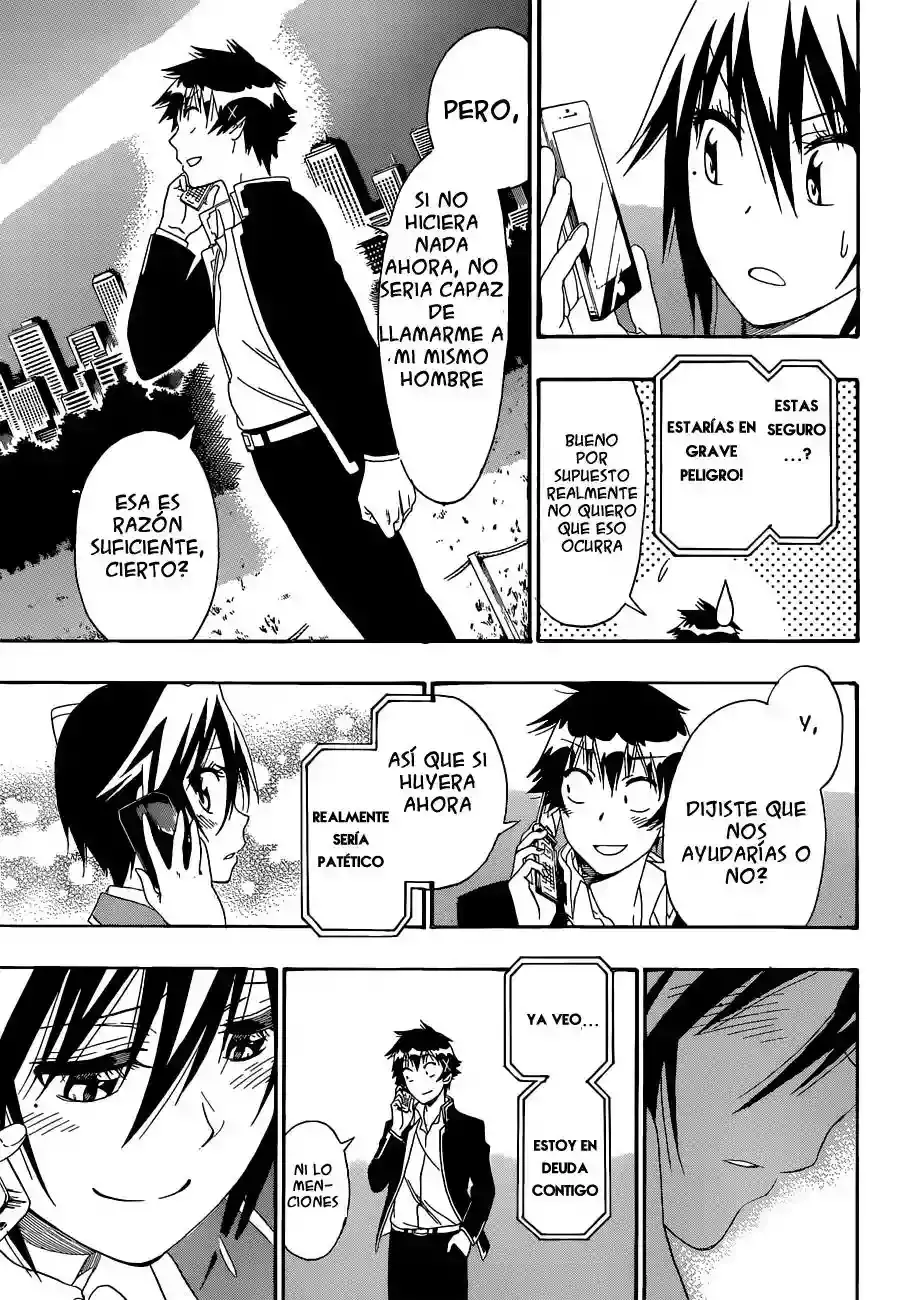 Nisekoi capítulo 161, página 4