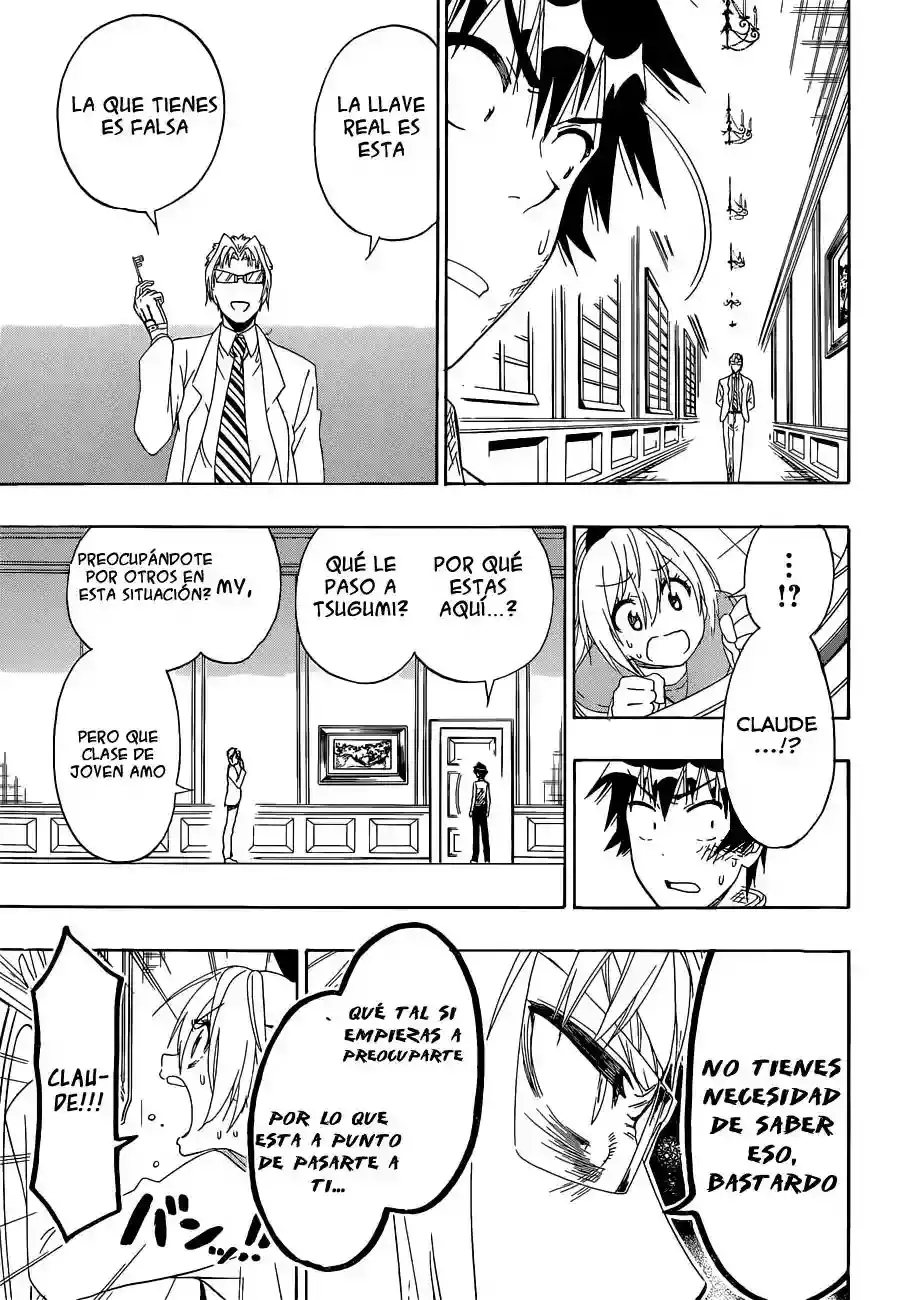 Nisekoi capítulo 161, página 18