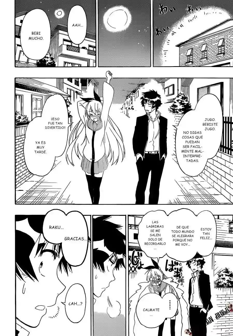Nisekoi capítulo 162, página 14