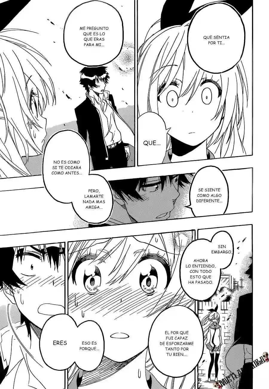 Nisekoi capítulo 162, página 17